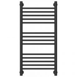 Полотенцесушитель водяной Сунержа Богема+ 15-0220-8040, высота 80 см, ширина 40 см, универсальное подключение, цвет тёмный титан муар
