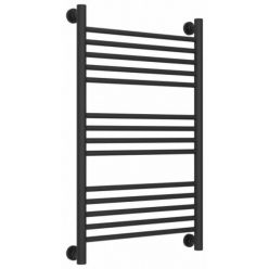 Полотенцесушитель водяной Сунержа Богема+ 15-0220-8050, высота 80 см, ширина 50 см, универсальное подключение, цвет тёмный титан муар