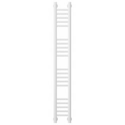 Полотенцесушитель водяной Сунержа Богема+ 30-0220-1215, высота 120 см, ширина 15 см, универсальное подключение, цвет матовый белый
