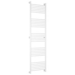 Полотенцесушитель водяной Сунержа Богема+ 30-0220-1950, высота 190 см, ширина 50 см, универсальное подключение, цвет матовый белый