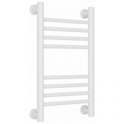 Полотенцесушитель водяной Сунержа Богема+ 30-0220-5030, высота 50 см, ширина 30 см, универсальное подключение, цвет матовый белый