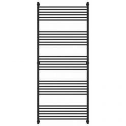 Полотенцесушитель водяной Сунержа Богема+ 31-0220-1980, высота 190 см, ширина 80 см, универсальное подключение, цвет матовый черный