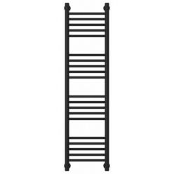 Полотенцесушитель водяной Сунержа Богема+ 31-0220-1230, высота 120 см, ширина 30 см, универсальное подключение, цвет матовый черный