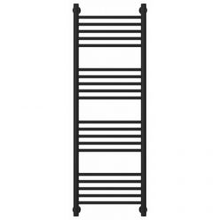 Полотенцесушитель водяной Сунержа Богема+ 31-0220-1240, высота 120 см, ширина 40 см, универсальное подключение, цвет матовый черный