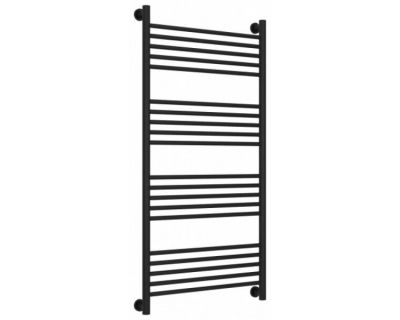 Полотенцесушитель водяной Сунержа Богема+ 31-0220-1260, высота 120 см, ширина 60 см, универсальное подключение, цвет матовый черный