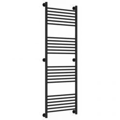 Полотенцесушитель водяной Сунержа Богема+ 31-0220-1550, высота 150 см, ширина 50 см, универсальное подключение, цвет матовый черный