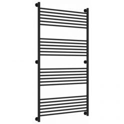 Полотенцесушитель водяной Сунержа Богема+ 31-0220-1580, высота 150 см, ширина 80 см, универсальное подключение, цвет матовый черный