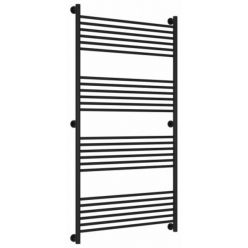 Полотенцесушитель водяной Сунержа Богема+ 31-0220-1580, высота 150 см, ширина 80 см, универсальное подключение, цвет матовый черный