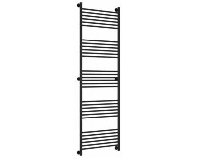 Полотенцесушитель водяной Сунержа Богема+ 31-0220-1960, высота 190 см, ширина 60 см, универсальное подключение, цвет матовый черный