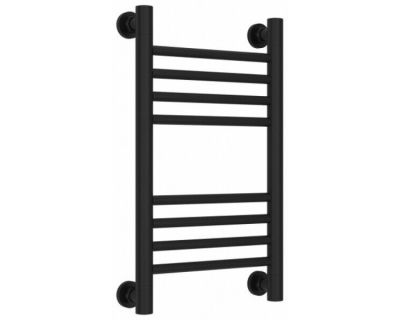 Полотенцесушитель водяной Сунержа Богема+ 31-0220-5030, высота 50 см, ширина 30 см, универсальное подключение, цвет матовый черный