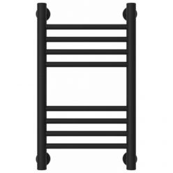 Полотенцесушитель водяной Сунержа Богема+ 31-0220-5030, высота 50 см, ширина 30 см, универсальное подключение, цвет матовый черный
