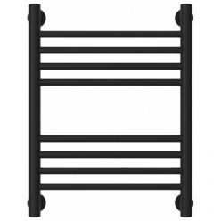 Полотенцесушитель водяной Сунержа Богема+ 31-0220-5040, высота 50 см, ширина 40 см, универсальное подключение, цвет матовый черный