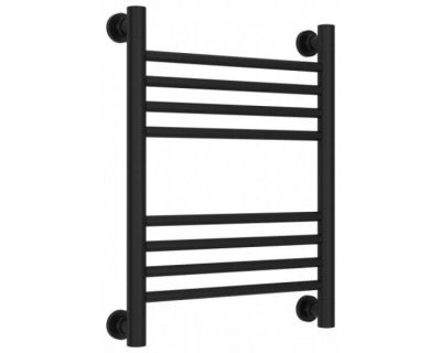 Полотенцесушитель водяной Сунержа Богема+ 31-0220-5040, высота 50 см, ширина 40 см, универсальное подключение, цвет матовый черный