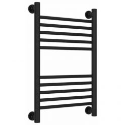 Полотенцесушитель водяной Сунержа Богема+ 31-0220-6040, высота 60 см, ширина 40 см, универсальное подключение, цвет матовый черный