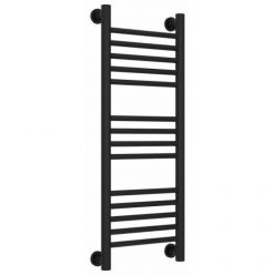 Полотенцесушитель водяной Сунержа Богема+ 31-0220-8030, высота 80 см, ширина 30 см, универсальное подключение, цвет матовый черный