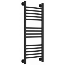 Полотенцесушитель водяной Сунержа Богема+ 31-0220-8030, высота 80 см, ширина 30 см, универсальное подключение, цвет матовый черный