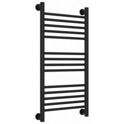 Полотенцесушитель водяной Сунержа Богема+ 31-0220-8040, высота 80 см, ширина 40 см, универсальное подключение, цвет матовый черный