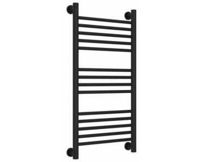 Полотенцесушитель водяной Сунержа Богема+ 31-0220-8040, высота 80 см, ширина 40 см, универсальное подключение, цвет матовый черный