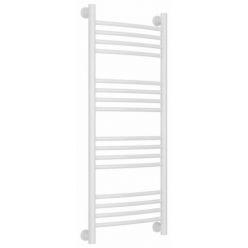 Полотенцесушитель водяной Сунержа Богема+ 12-0221-1040, высота 100 см, ширина 40 см, универсальное подключение, цвет белый