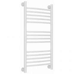 Полотенцесушитель водяной Сунержа Богема+ 12-0221-8040, высота 80 см, ширина 40 см, универсальное подключение, цвет белый