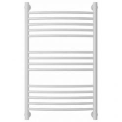 Полотенцесушитель водяной Сунержа Богема+ 12-0221-8050, высота 80 см, ширина 50 см, универсальное подключение, цвет белый