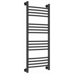 Полотенцесушитель водяной Сунержа Богема+ 15-0221-1040, высота 100 см, ширина 40 см, универсальное подключение, цвет тёмный титан муар