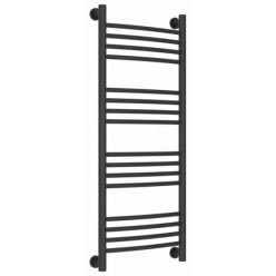 Полотенцесушитель водяной Сунержа Богема+ 15-0221-1040, высота 100 см, ширина 40 см, универсальное подключение, цвет тёмный титан муар