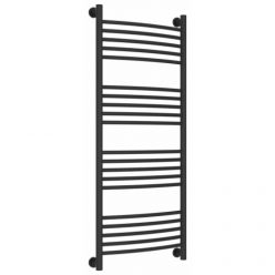 Полотенцесушитель водяной Сунержа Богема+ 15-0221-1250, высота 120 см, ширина 50 см, универсальное подключение, цвет тёмный титан муар