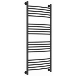 Полотенцесушитель водяной Сунержа Богема+ 15-0221-1250, высота 120 см, ширина 50 см, универсальное подключение, цвет тёмный титан муар