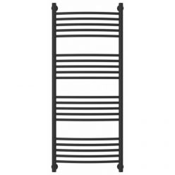 Полотенцесушитель водяной Сунержа Богема+ 15-0221-1250, высота 120 см, ширина 50 см, универсальное подключение, цвет тёмный титан муар