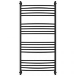 Полотенцесушитель водяной Сунержа Богема+ 15-0221-1260, высота 120 см, ширина 60 см, универсальное подключение, цвет тёмный титан муар