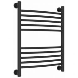 Полотенцесушитель водяной Сунержа Богема+ 15-0221-6050, высота 60 см, ширина 50 см, универсальное подключение, цвет тёмный титан муар