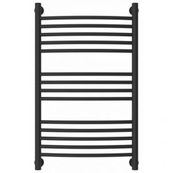 Полотенцесушитель водяной Сунержа Богема+ 15-0221-8050, высота 80 см, ширина 50 см, универсальное подключение, цвет тёмный титан муар