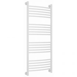 Полотенцесушитель водяной Сунержа Богема+ 30-0221-1250, высота 120 см, ширина 50 см, универсальное подключение, цвет матовый белый