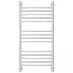 Полотенцесушитель водяной Сунержа Богема+ 30-0221-8040, высота 80 см, ширина 40 см, универсальное подключение, цвет матовый белый