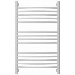 Полотенцесушитель водяной Сунержа Богема+ 30-0221-8050, высота 80 см, ширина 50 см, универсальное подключение, цвет матовый белый
