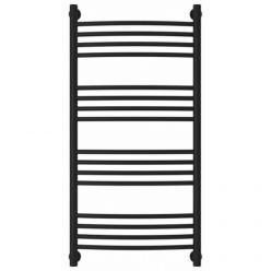 Полотенцесушитель водяной Сунержа Богема+ 31-0221-1050, высота 100 см, ширина 50 см, универсальное подключение, цвет матовый черный