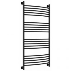 Полотенцесушитель водяной Сунержа Богема+ 31-0221-1260, высота 120 см, ширина 60 см, универсальное подключение, цвет матовый черный