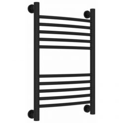 Полотенцесушитель водяной Сунержа Богема+ 31-0221-6040, высота 60 см, ширина 40 см, универсальное подключение, цвет матовый черный