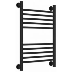 Полотенцесушитель водяной Сунержа Богема+ 31-0221-6040, высота 60 см, ширина 40 см, универсальное подключение, цвет матовый черный