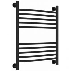 Полотенцесушитель водяной Сунержа Богема+ 31-0221-6050, высота 60 см, ширина 50 см, универсальное подключение, цвет матовый черный