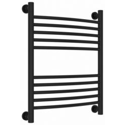 Полотенцесушитель водяной Сунержа Богема+ 31-0221-6050, высота 60 см, ширина 50 см, универсальное подключение, цвет матовый черный