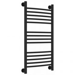 Полотенцесушитель водяной Сунержа Богема+ 31-0221-8040, высота 80 см, ширина 40 см, универсальное подключение, цвет матовый черный