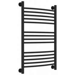 Полотенцесушитель водяной Сунержа Богема+ 31-0221-8050, высота 80 см, ширина 50 см, универсальное подключение, цвет матовый черный