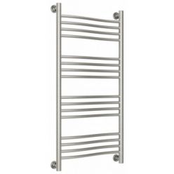 Полотенцесушитель водяной Сунержа Флюид+ 071-0222-1050, высота 100, ширина 50 см, универсальное подключение, цвет сатин