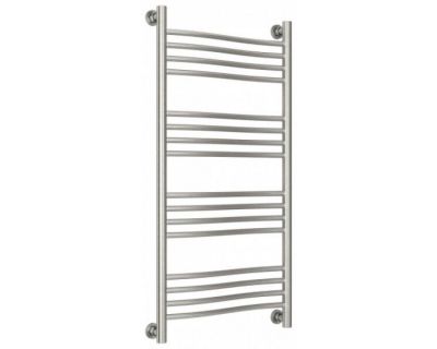 Полотенцесушитель водяной Сунержа Флюид+ 071-0222-1050, высота 100, ширина 50 см, универсальное подключение, цвет сатин