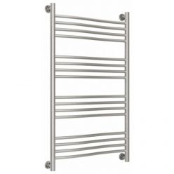 Полотенцесушитель водяной Сунержа Флюид+ 071-0222-1060, высота 100, ширина 60 см, универсальное подключение, цвет сатин