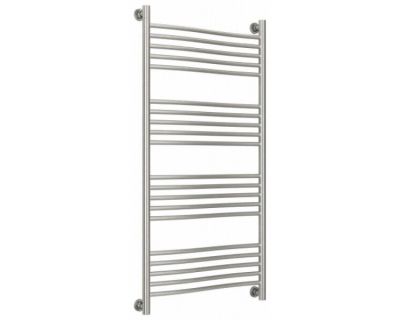 Полотенцесушитель водяной Сунержа Флюид+ 071-0222-1260, высота 120, ширина 60 см, универсальное подключение, цвет сатин