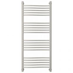 Полотенцесушитель водяной Сунержа Флюид+ 071-0222-1250, высота 120, ширина 50 см, универсальное подключение, цвет сатин
