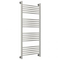 Полотенцесушитель водяной Сунержа Флюид+ 071-0222-1250, высота 120, ширина 50 см, универсальное подключение, цвет сатин